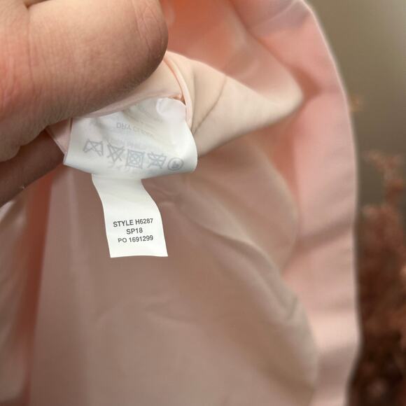 J. CREW French Girl Blazer Double Breasted Blush Pink Sz 16 Tall {V21} - Picture 6 of 6